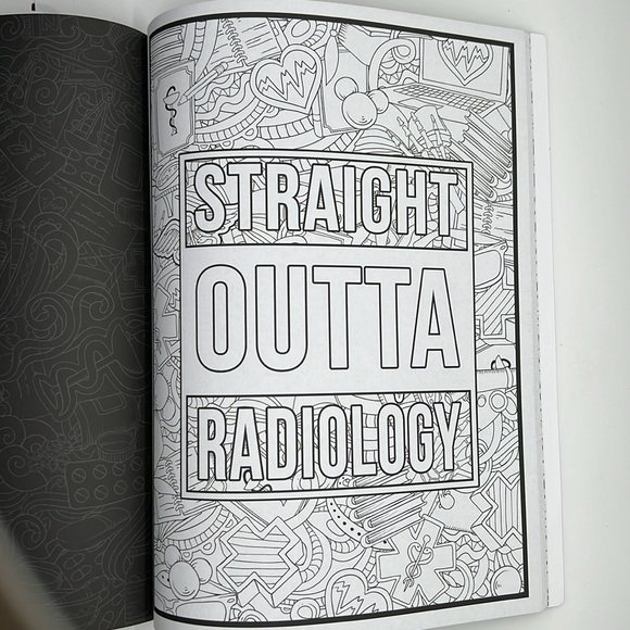 #RadiologyLife Adult Coloring Book - Picture 7 of 9